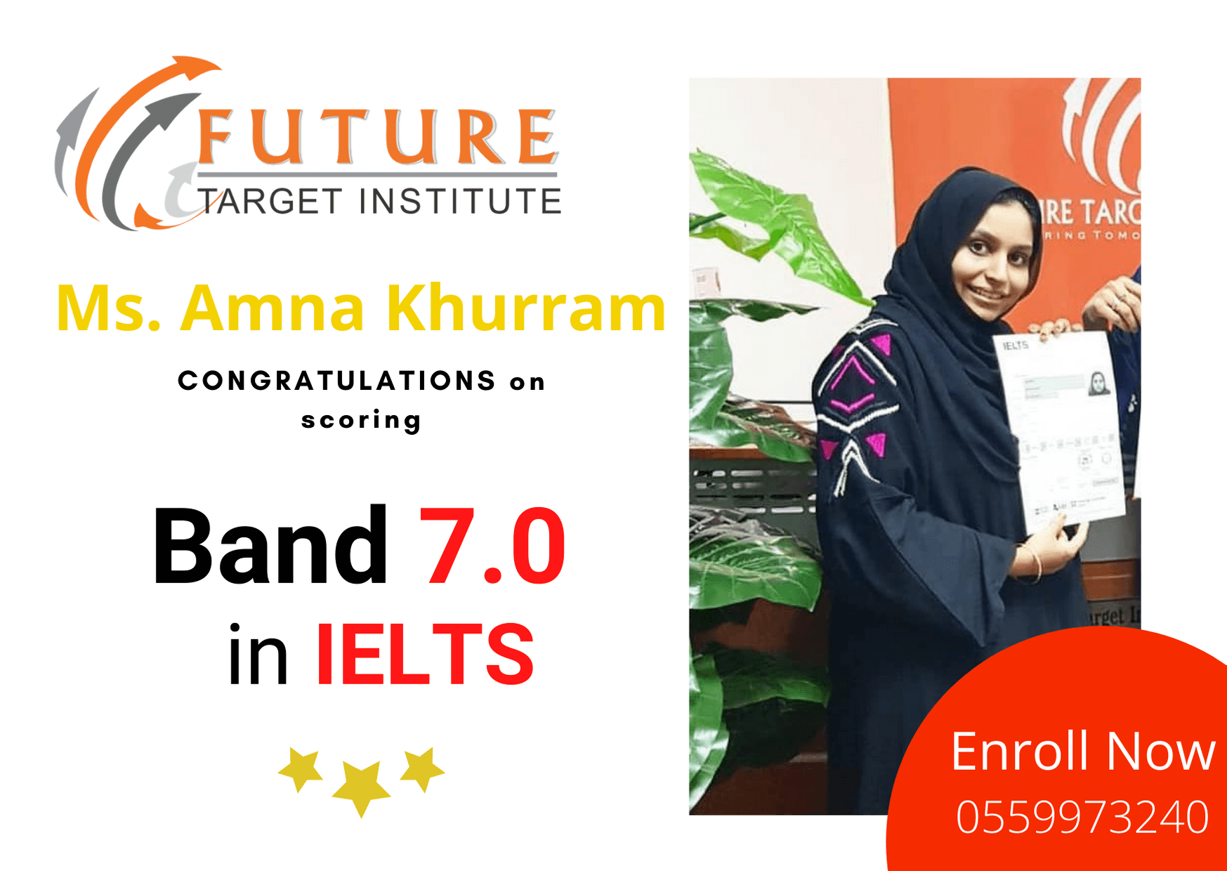 How to prepare for IELTS like Ms Divya who scored Band 8 by preparing with FTI's IELTS listening practice test.