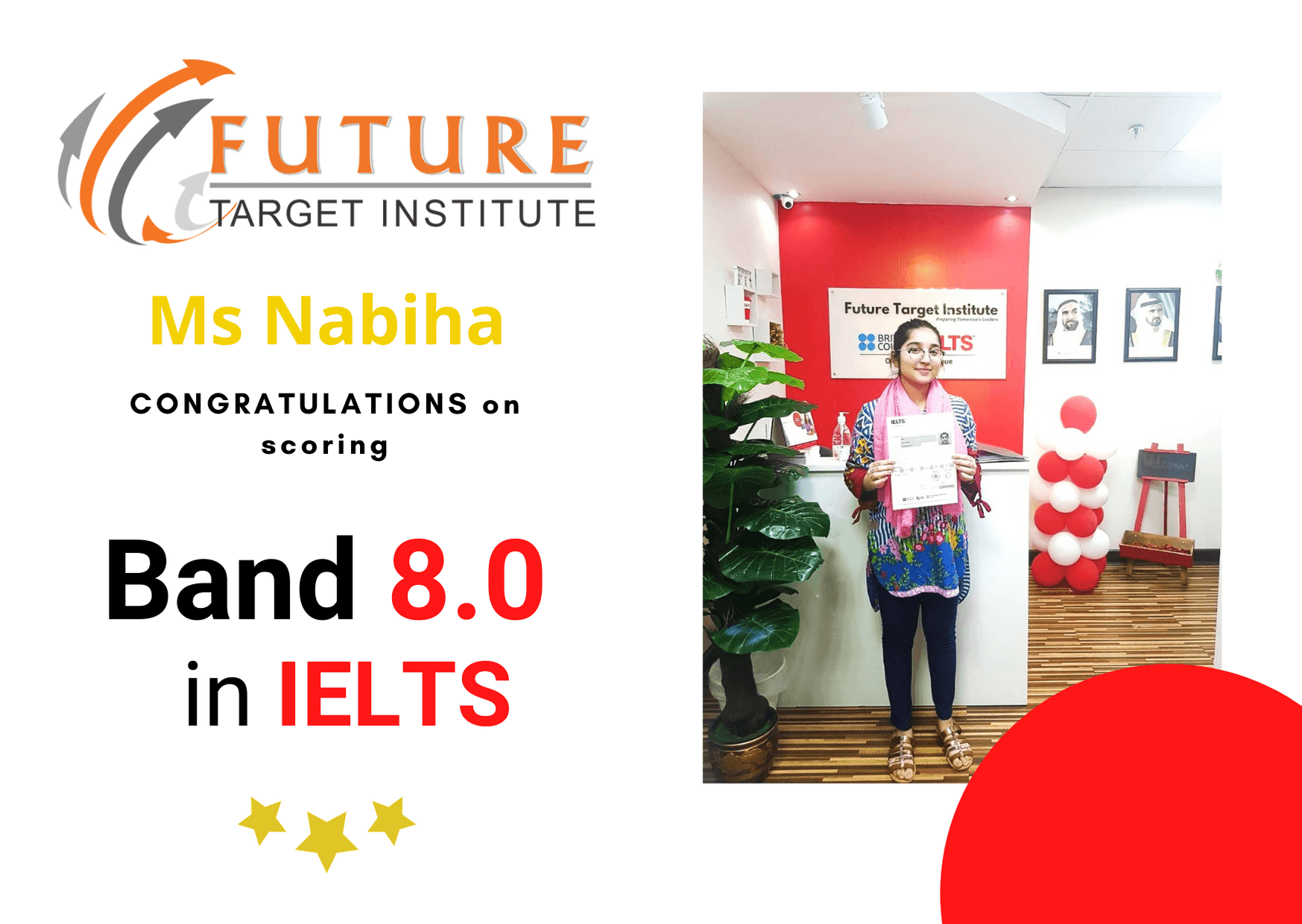 How to prepare for IELTS like Ms Divya who scored Band 8 by preparing with FTI's ielts listening practice test.
