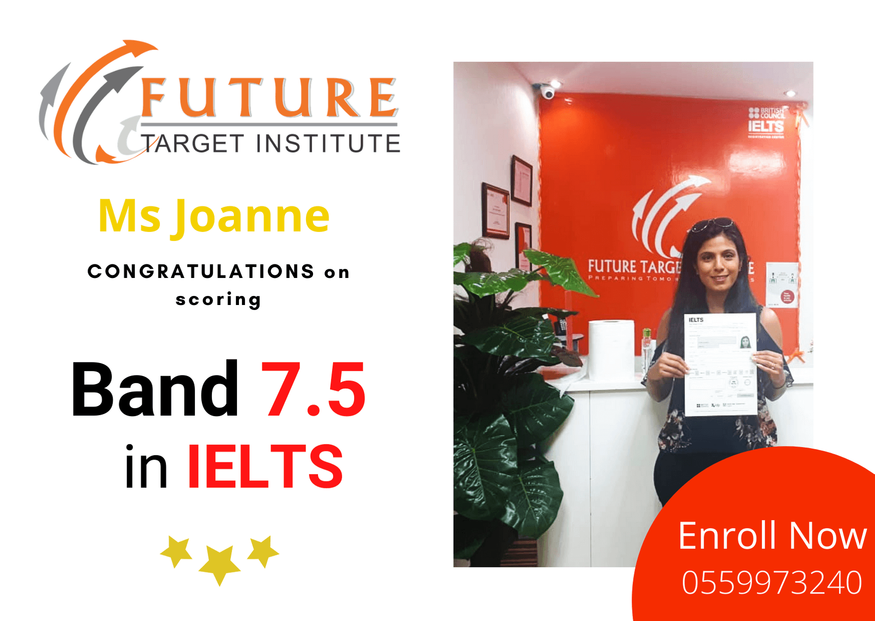 Students preparing for their IELTS Academic exam with Future Target Institute, the best IELTS Coaching Center in Dubai.